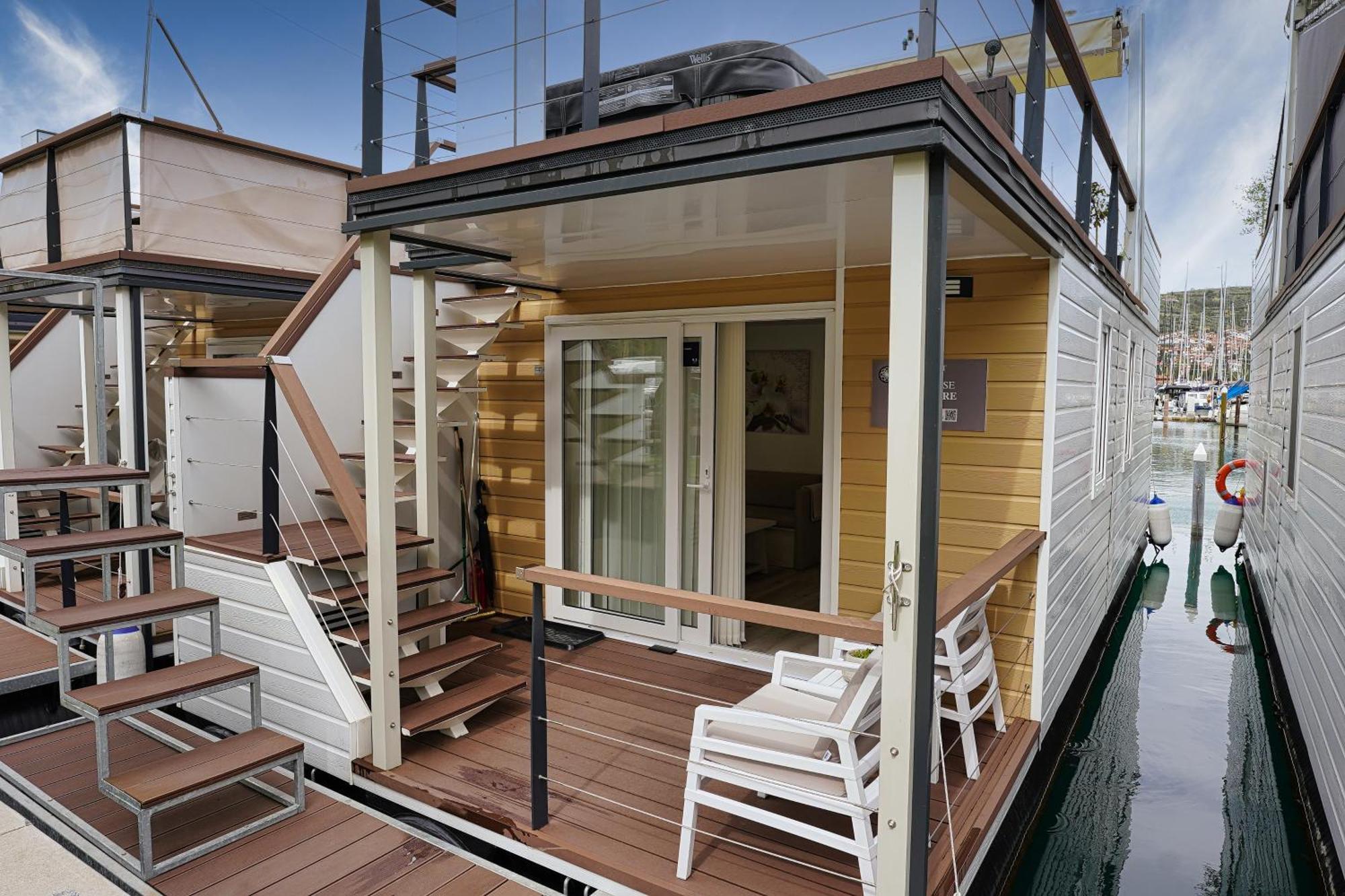 Willa Floating Sea House Miramare Portorož Zewnętrze zdjęcie