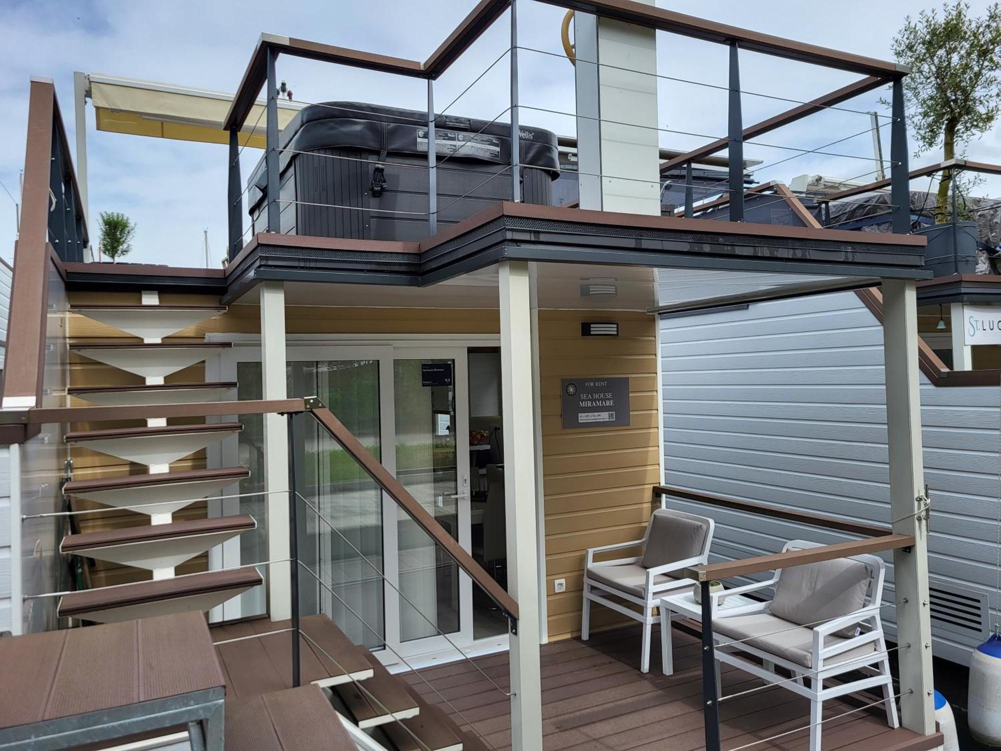 Willa Floating Sea House Miramare Portorož Zewnętrze zdjęcie