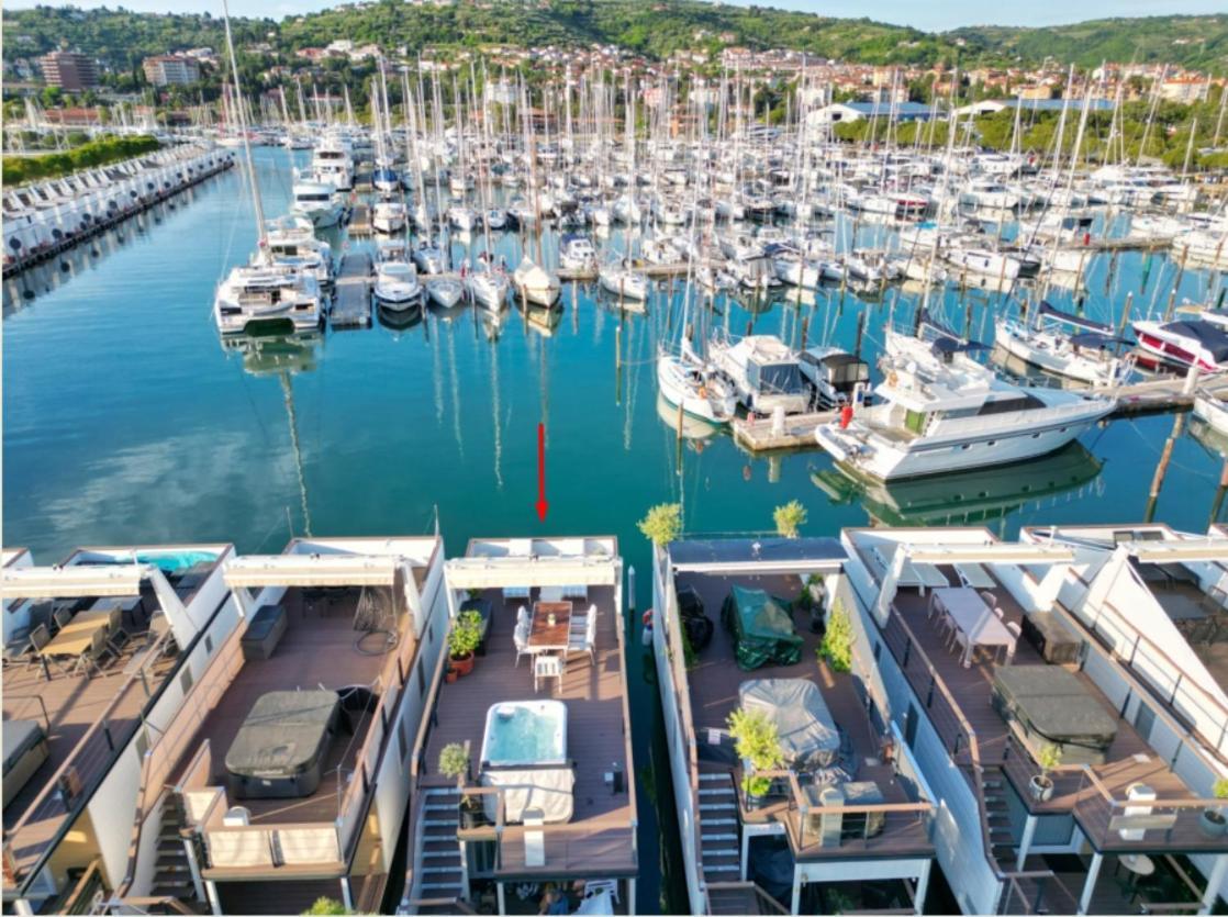 Willa Floating Sea House Miramare Portorož Zewnętrze zdjęcie