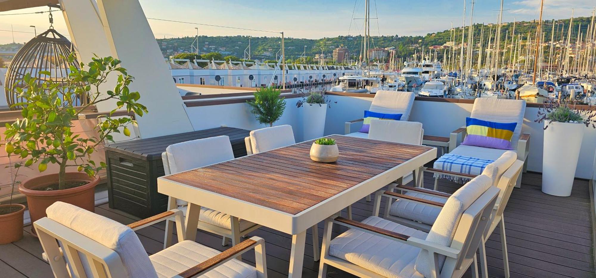 Willa Floating Sea House Miramare Portorož Zewnętrze zdjęcie